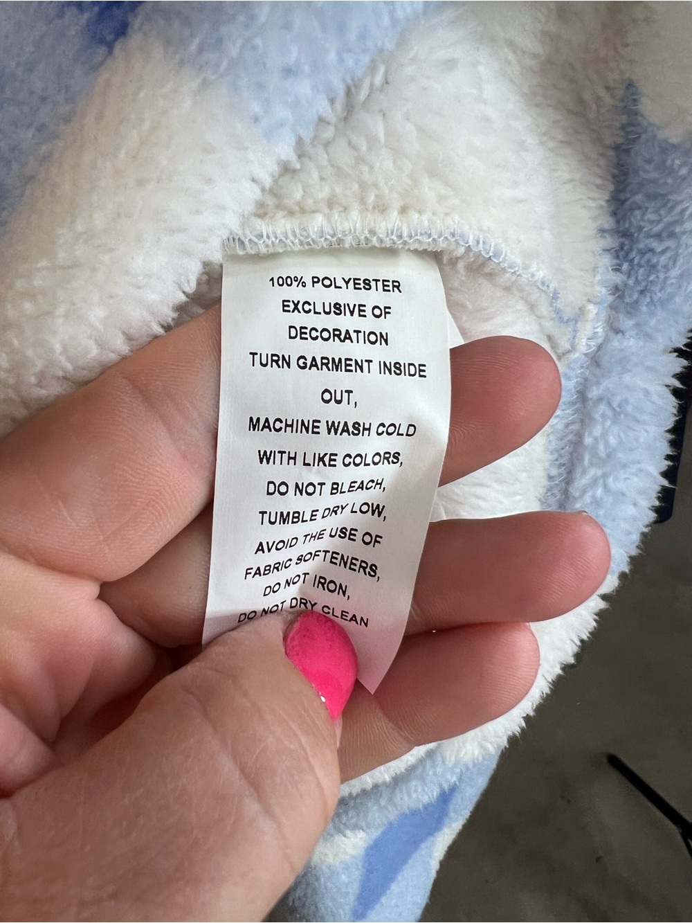 VINEYARD VINES Preppy Blue and White Plush Buffalo Check Quarterzip Pullover, S - Picture 12 of 13